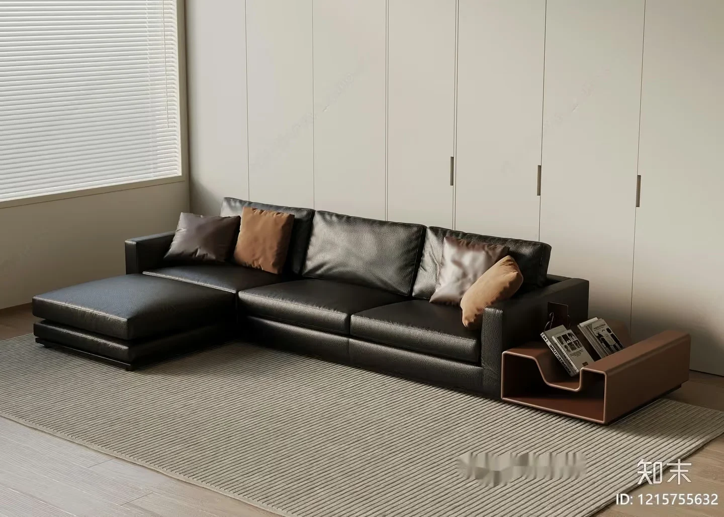 Modern Living Room 3D Model – 11615 – VRAY Render