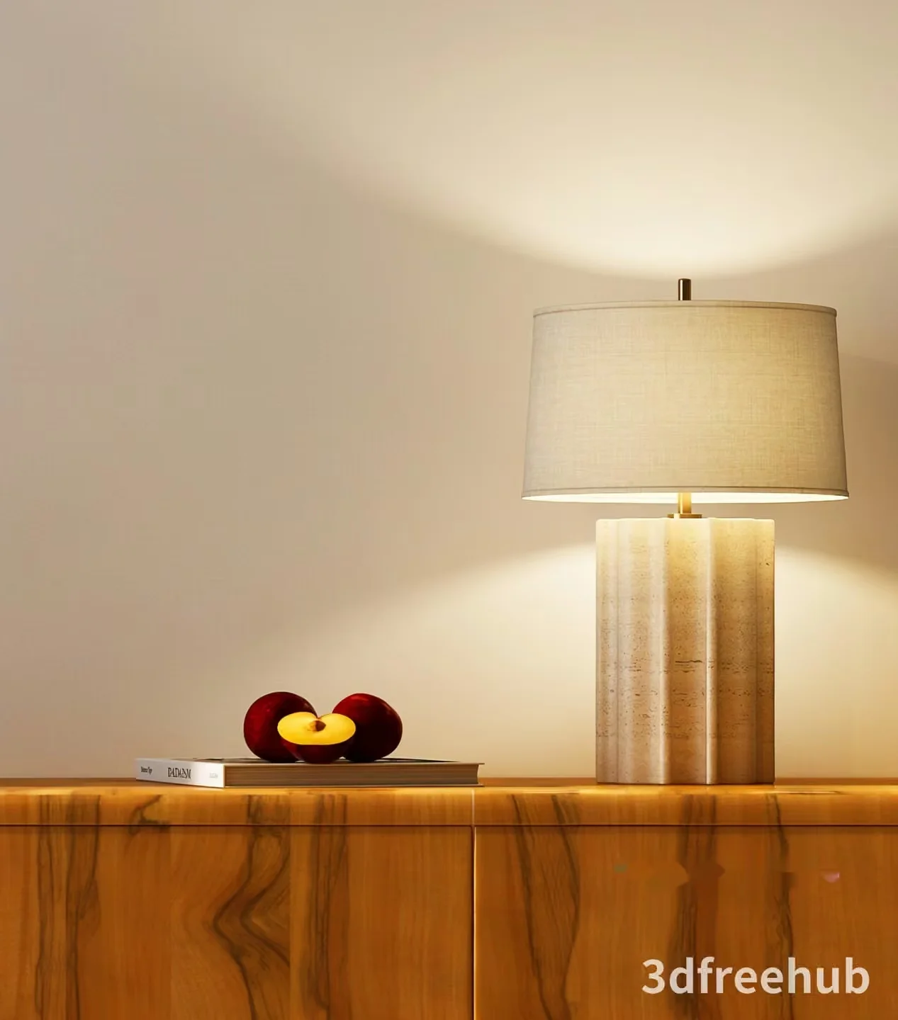 Modern Table Lamp 3D Model – 4654 – VRAY Render