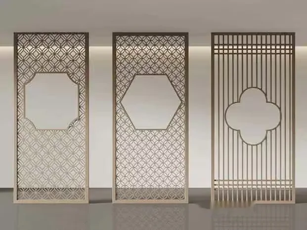 Three Decorative Panels 3D Model – 15910 – VRAY Render