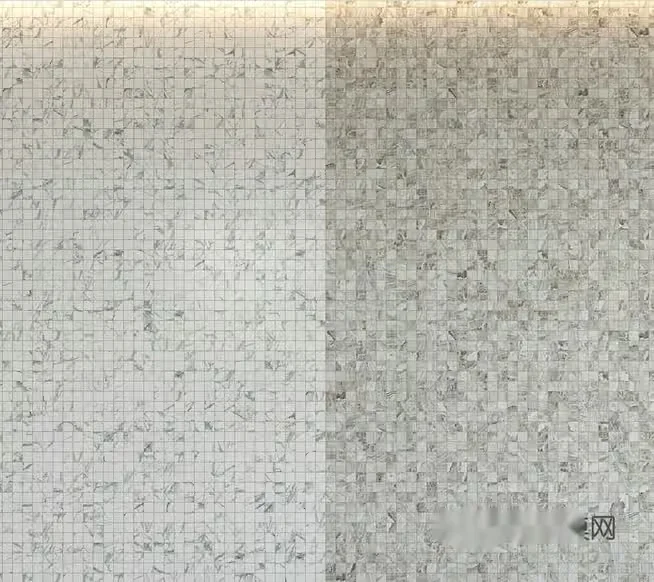 A Mosaic Wall 3D Model – 6394 – VRAY Render