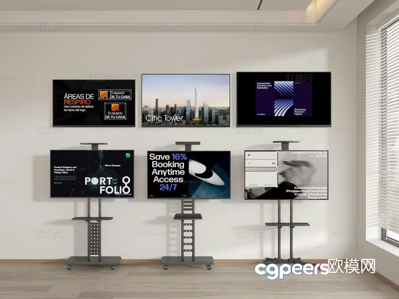3D TV model