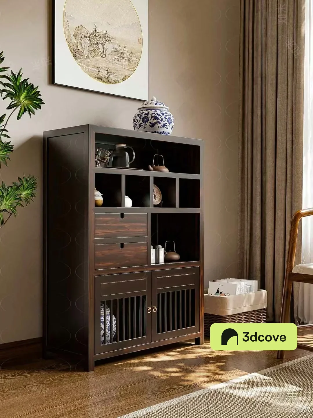 A Wooden Cabinet