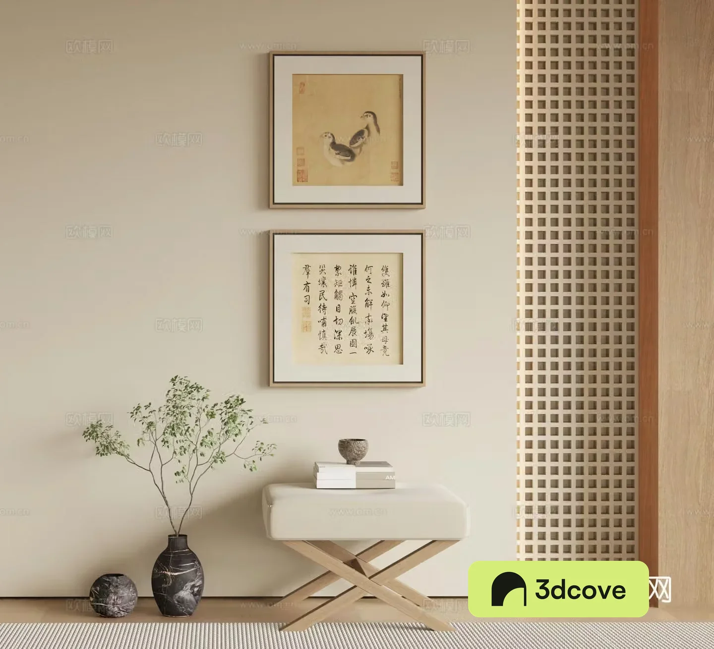 New Chinese style ink paintings decorative paintings