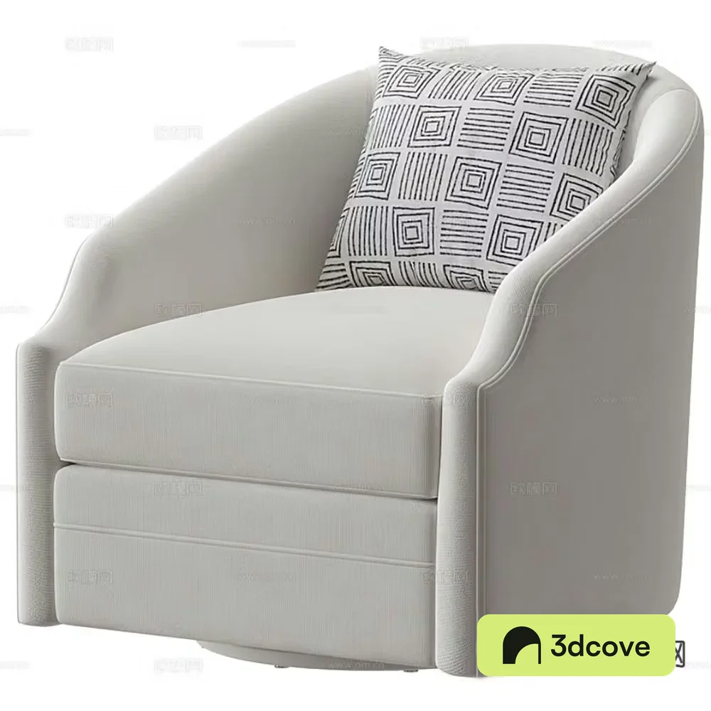 Modern single sofa leisure sofa