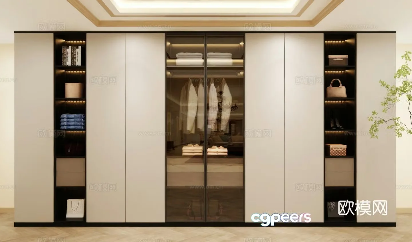 Wardrobe design Wardrobe renderings Wardrobe wardrobe design Wardrobe cabinet 3d model