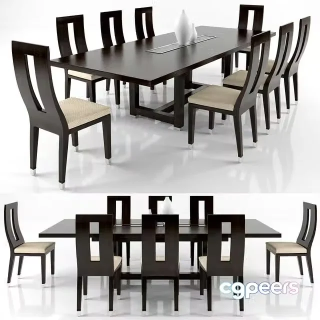 3ds Max Free – DINING TABLE 2