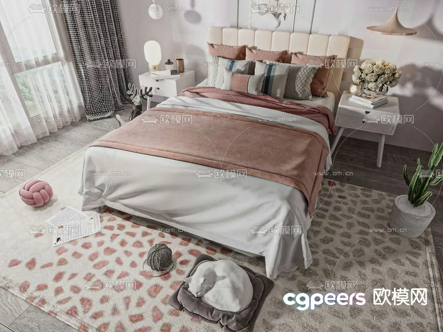 Children’s bed 3d model