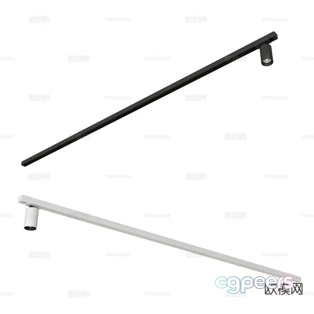 ANCARD downlight spotlight track light 3d model