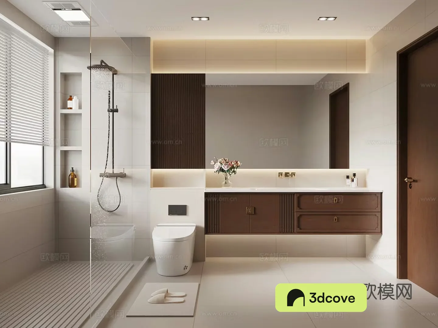 New Chinese bathroom cabinet