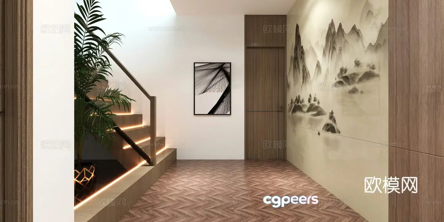 Stairwell 3d model