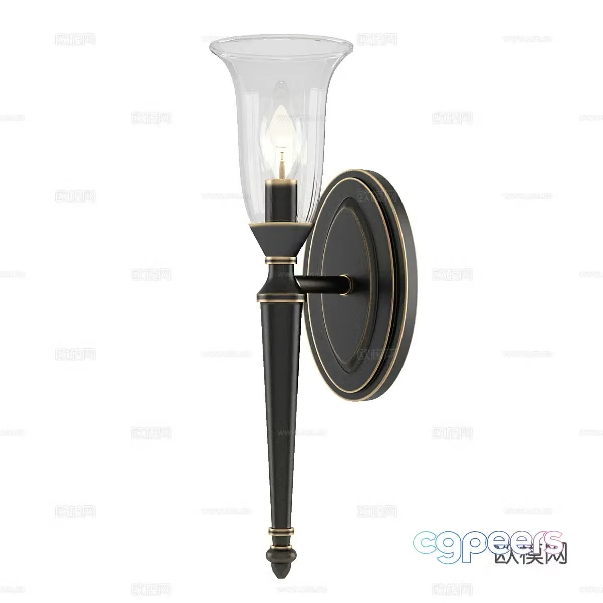 American simple wall lamp wall lamp simple wall lamp living room wall lamp dining room wall lamp lamp lamp 3d model