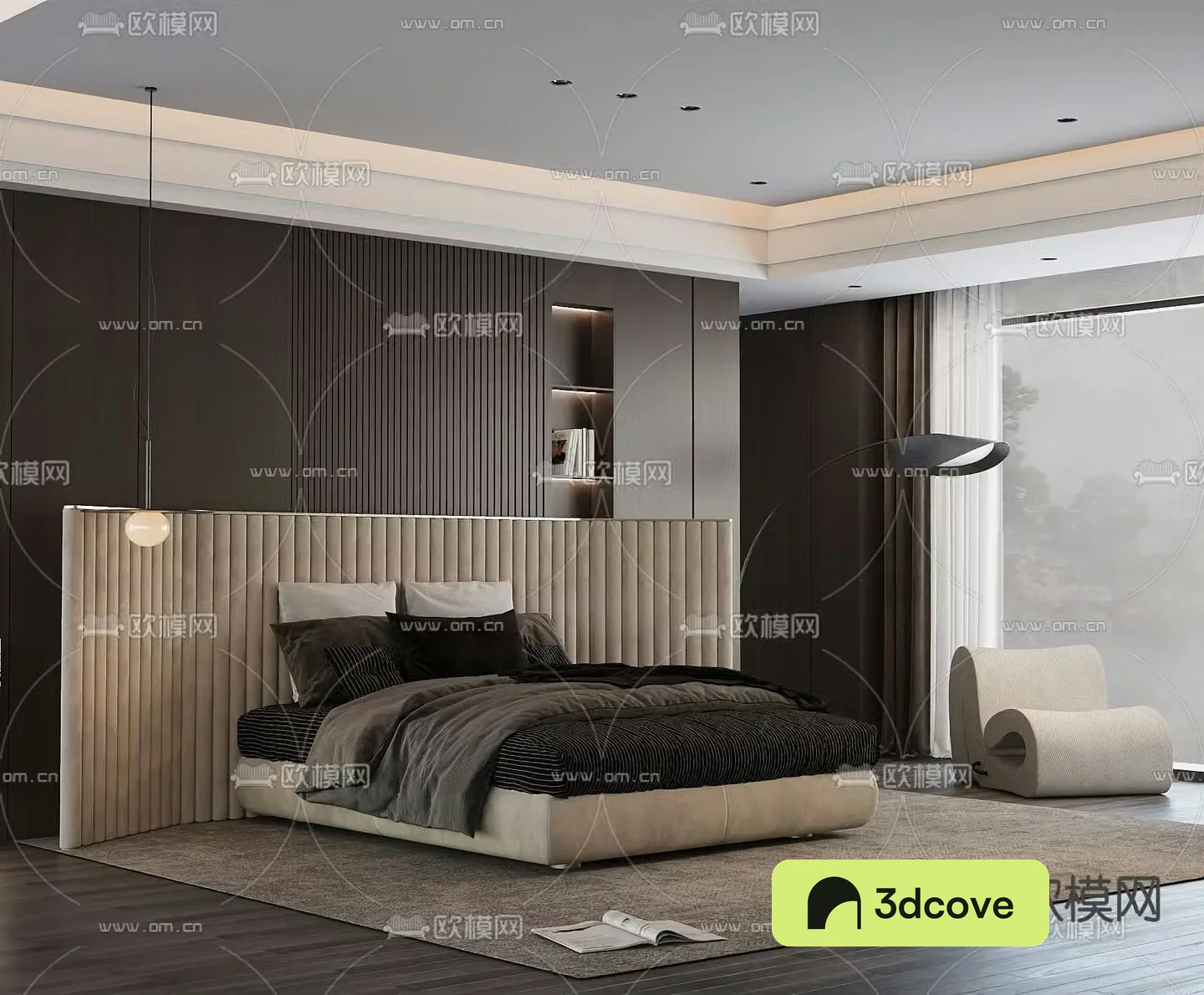 Italian double bed