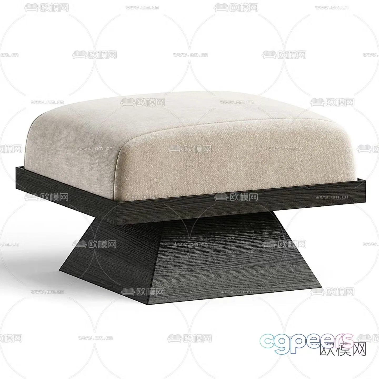 Poliform stool 3d model