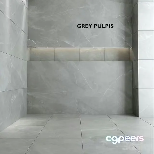 3ds Max Free – Tubadzin Monolith Gray Pulpis