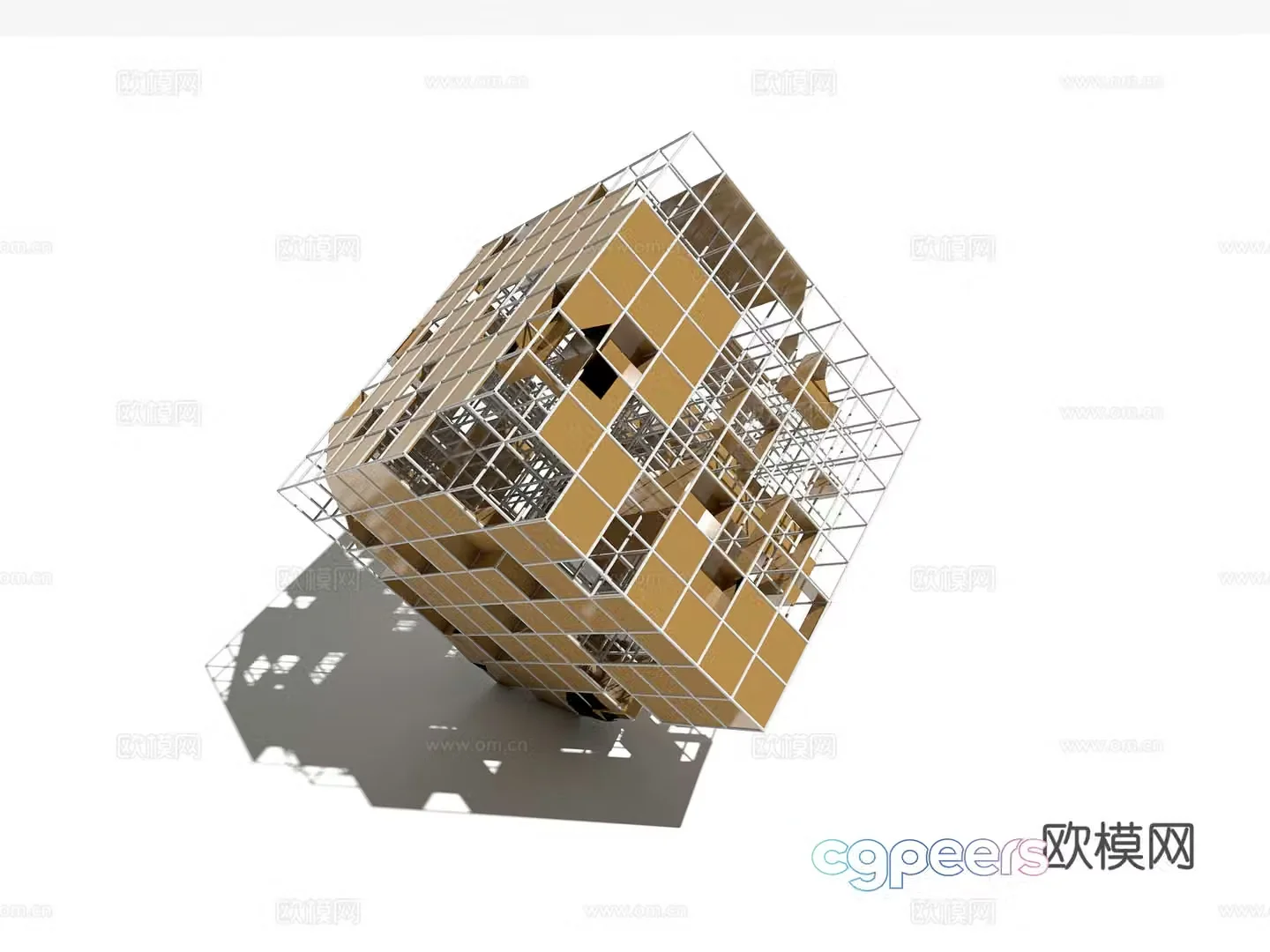 Sculpture City Sculpture 3d Model