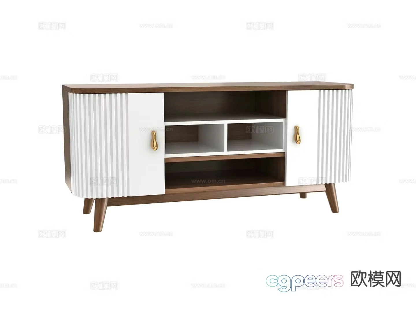 New Chinese style TV cabinet 3d model