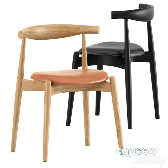 3ds Max Free – Carl Hansen CH20 Elbow chair