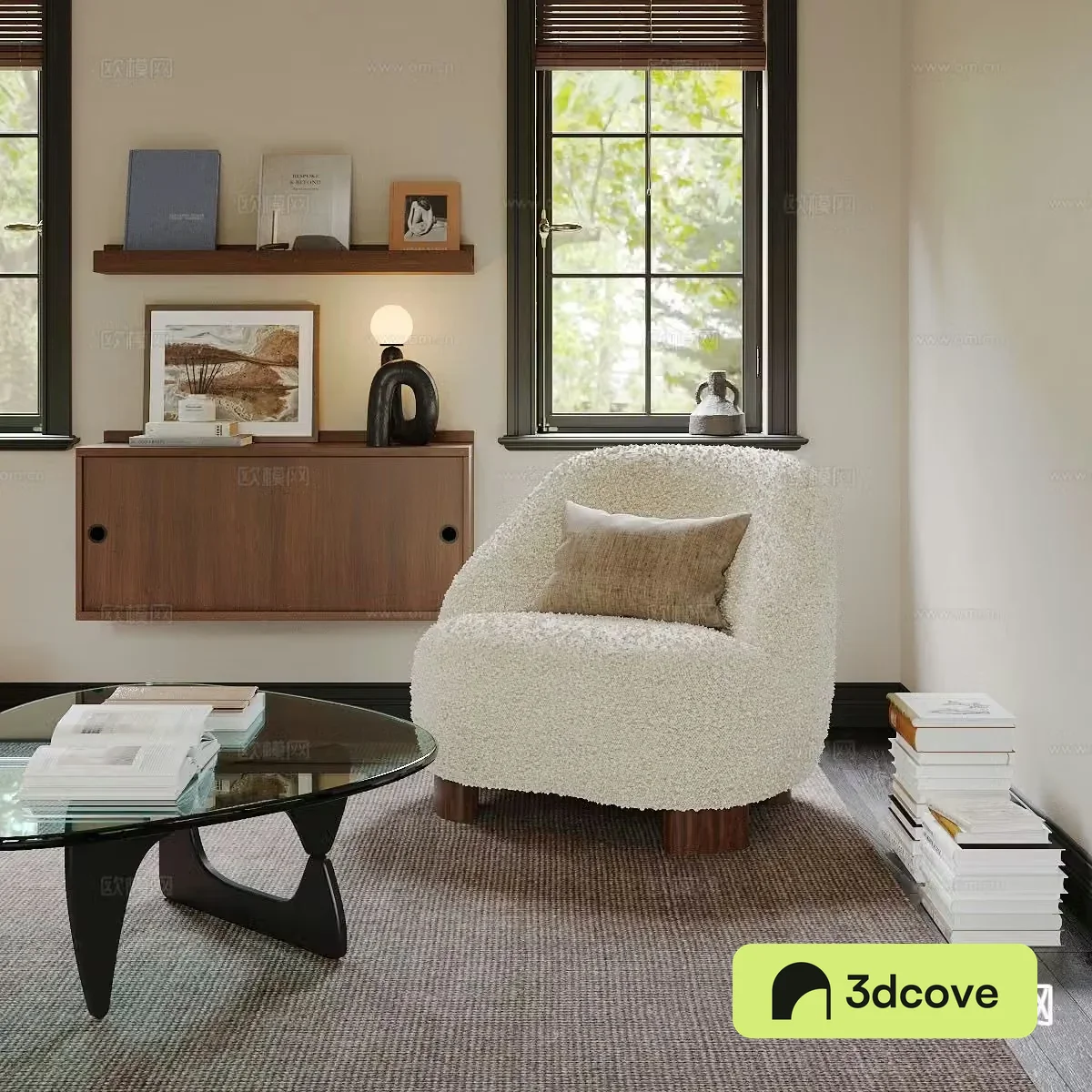 Modern chair leisure chair