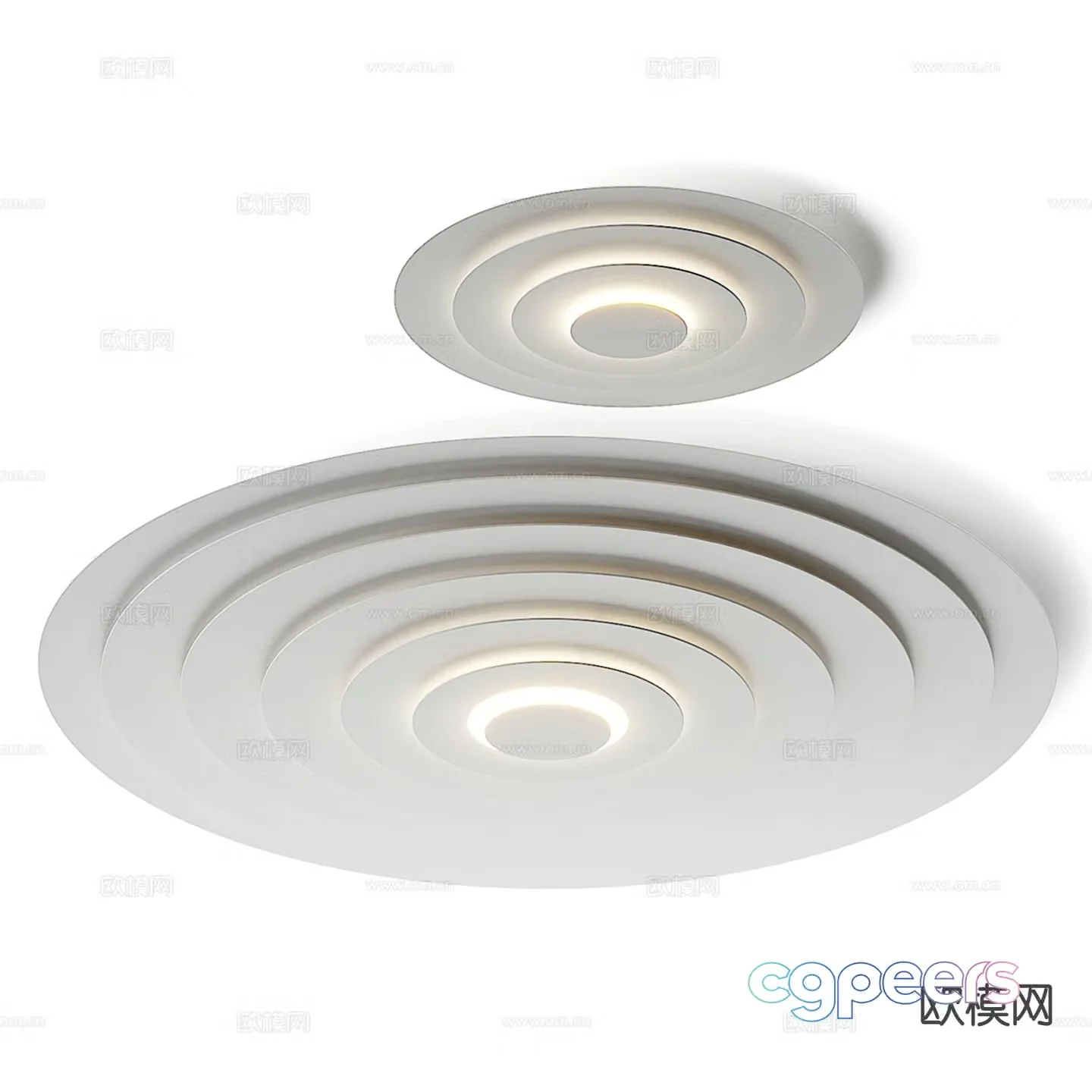 Modern ceiling lamp 3d model