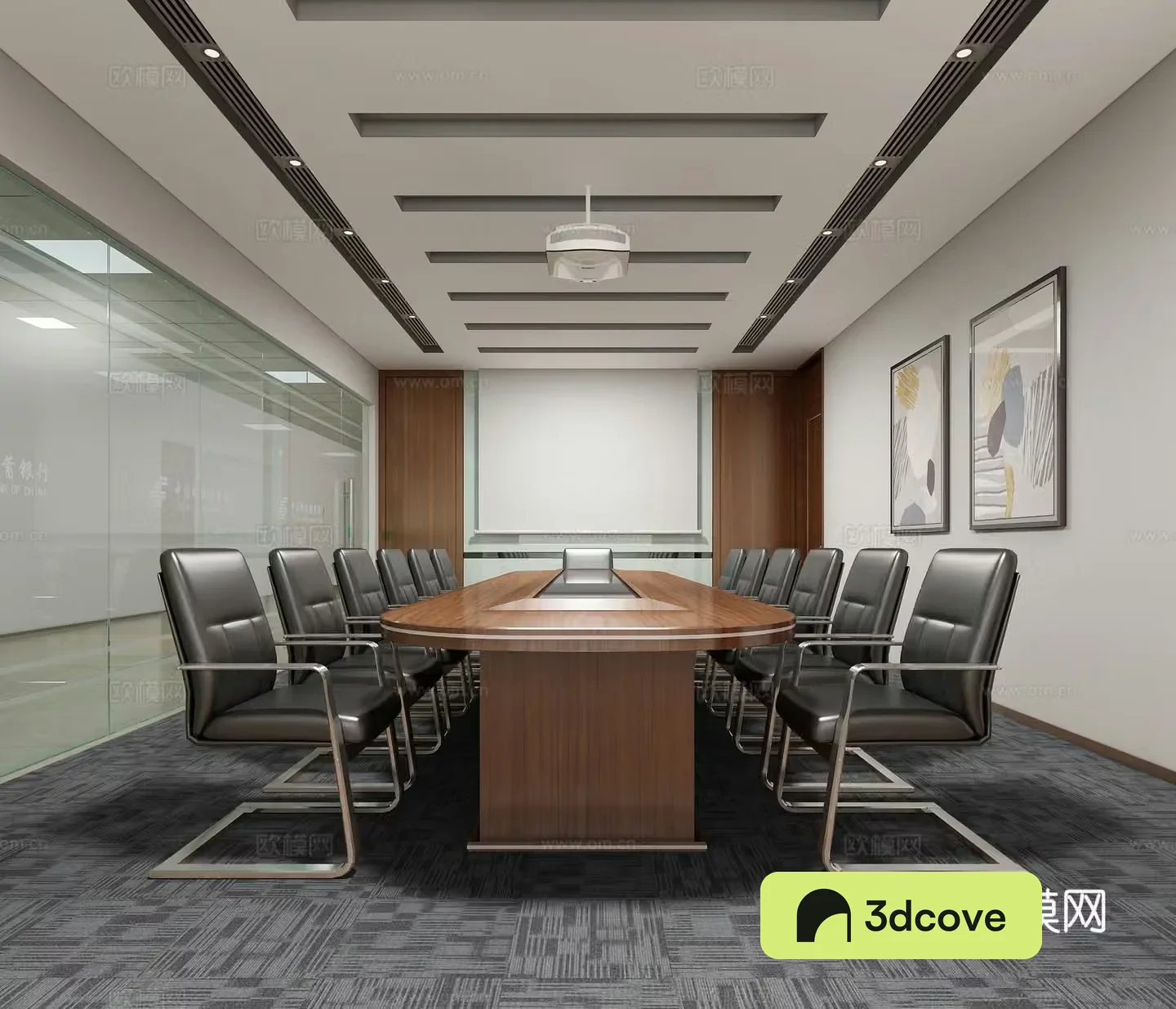 Modern conference room
