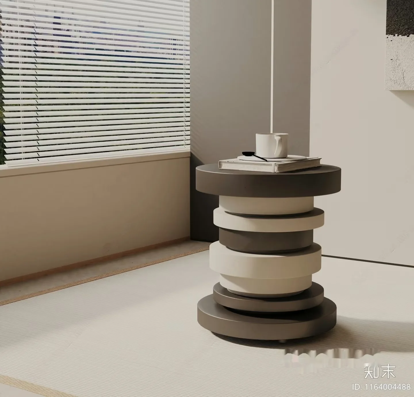 Modern Living Room 3D Model – 12250 – VRAY Render