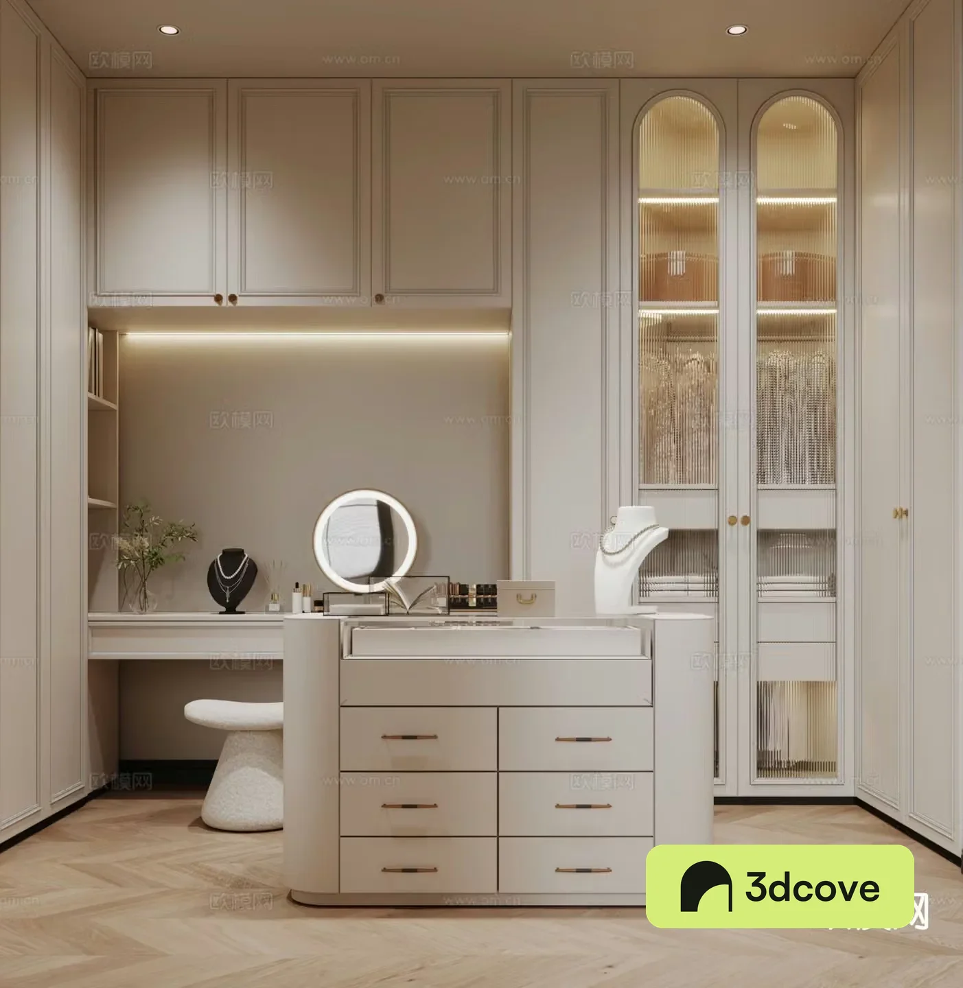 French cloakroom