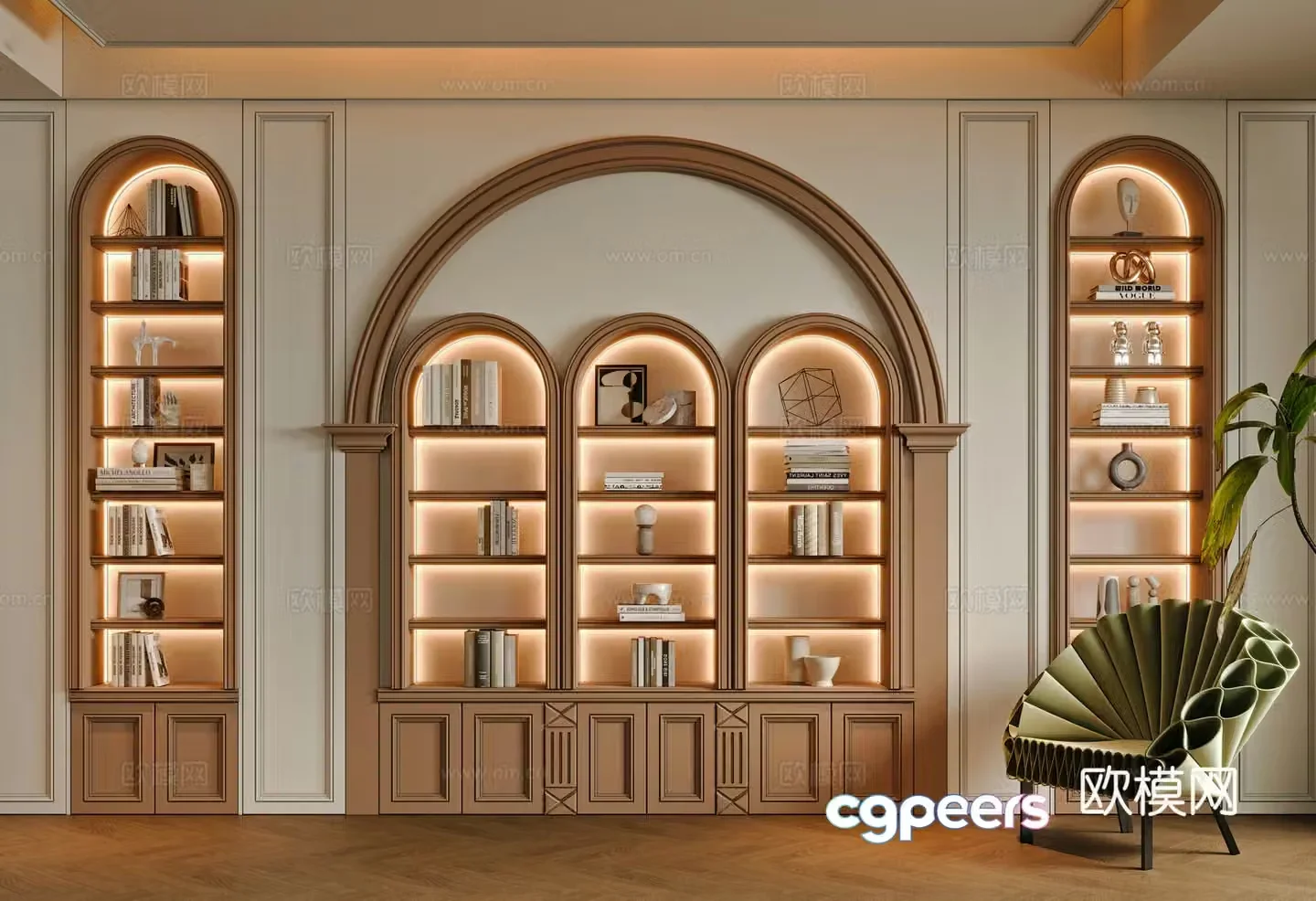 French casual study 3D model