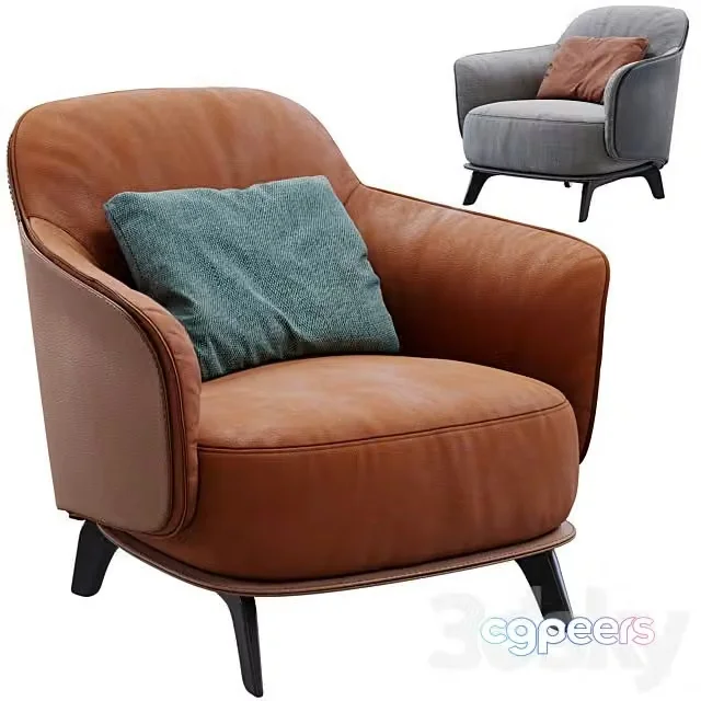 3ds Max Free – KAORI armchair