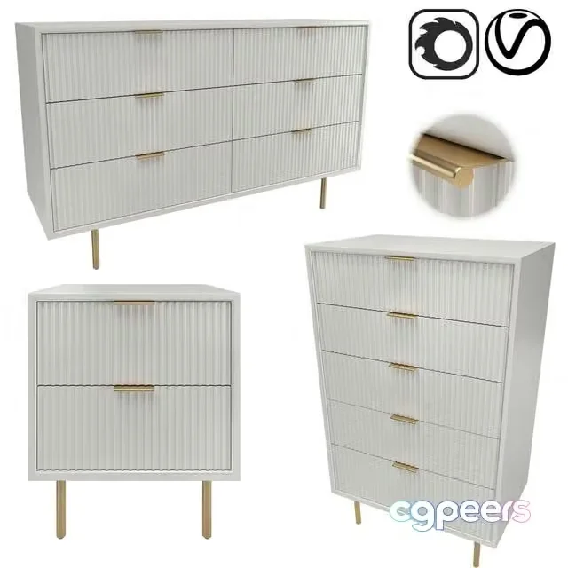 3ds Max Free – West elm quinn lacquer