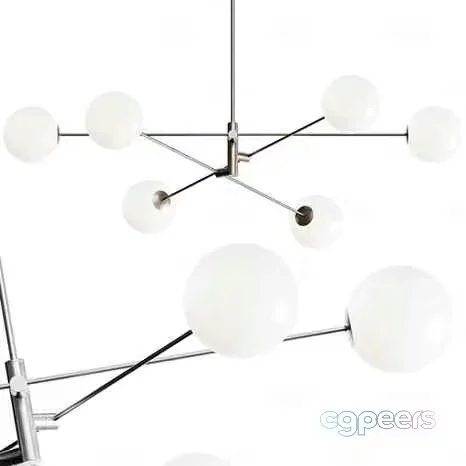 Modern Light Fixture 3D Model – 2071 – CORONA Render