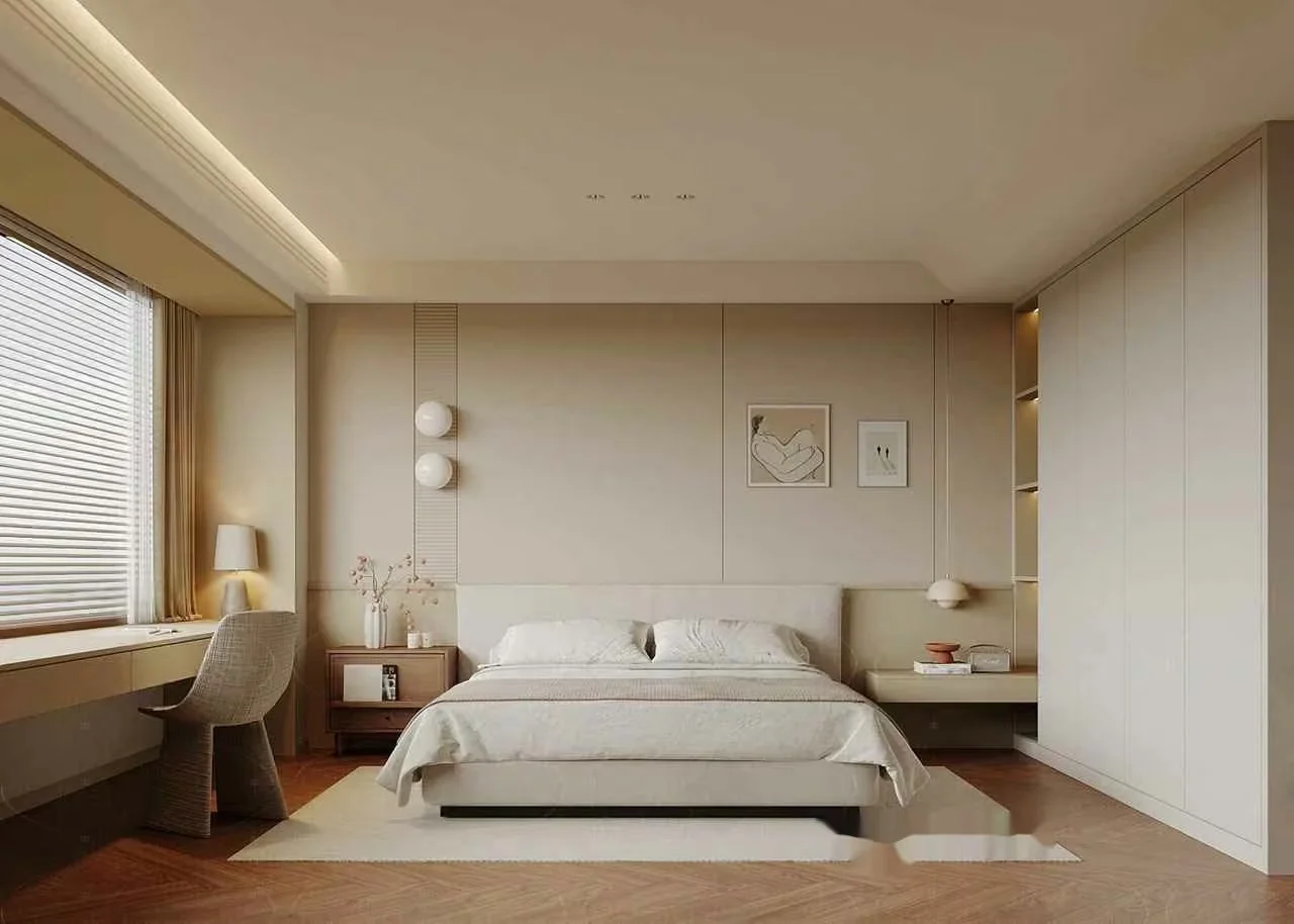 Cozy Bedroom 3D Model – 4149 – VRAY Render