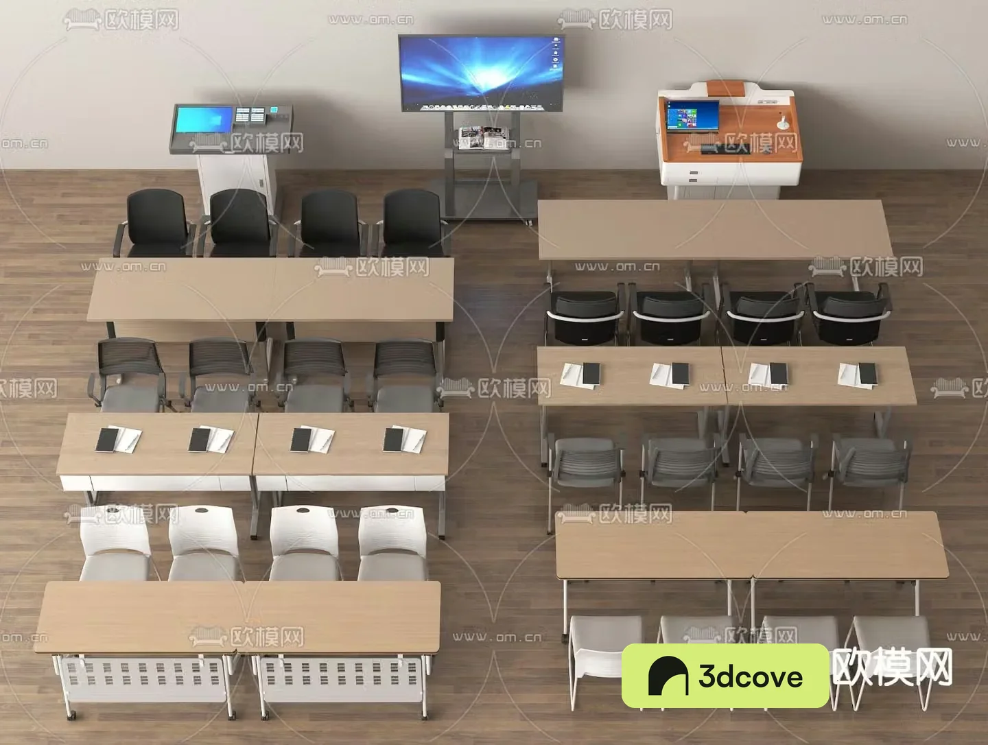 Modern conference table and chair office desk and chair