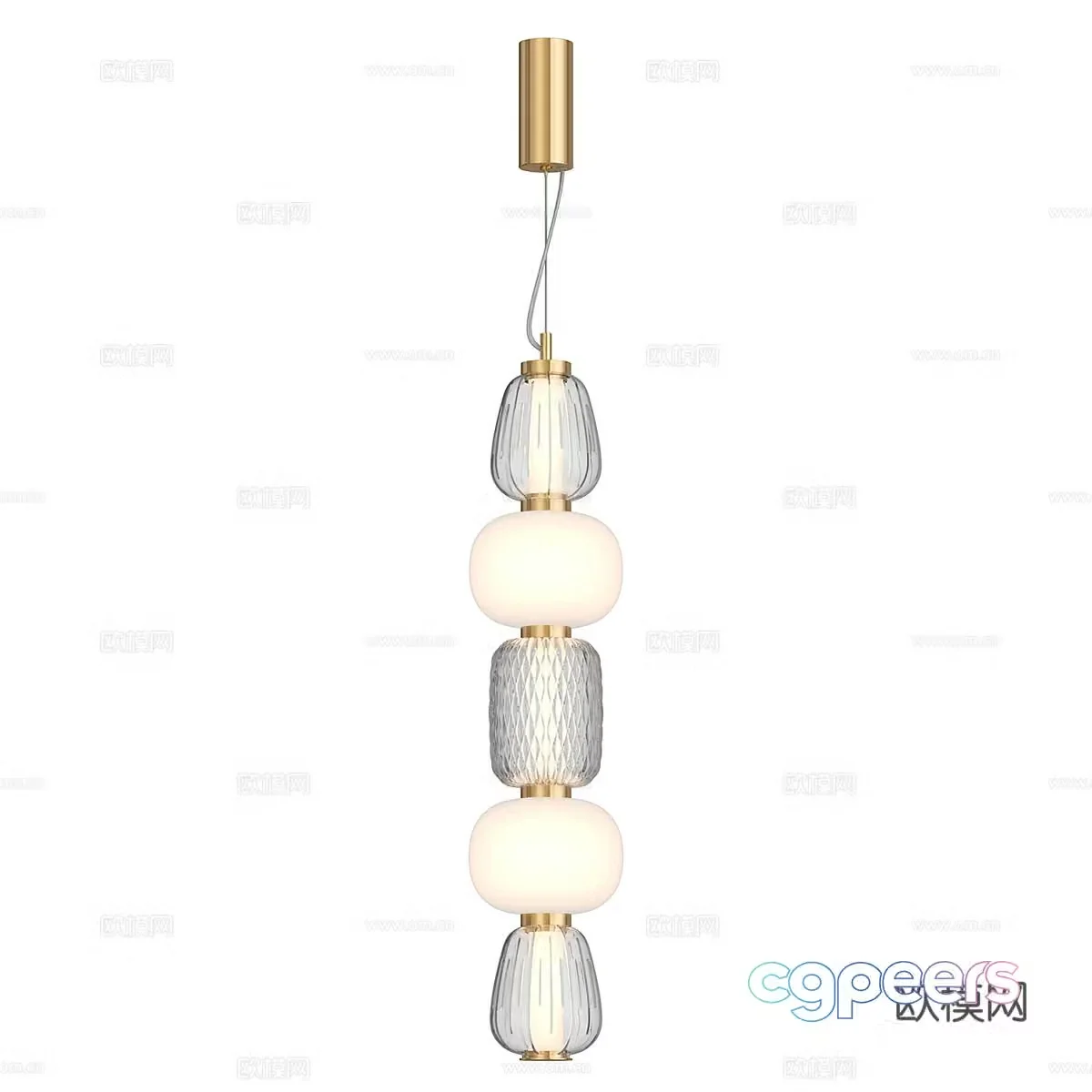 Modern simple and light luxury chandeliers chandeliers simple chandeliers crystal chandeliers spherical chandeliers 3D model