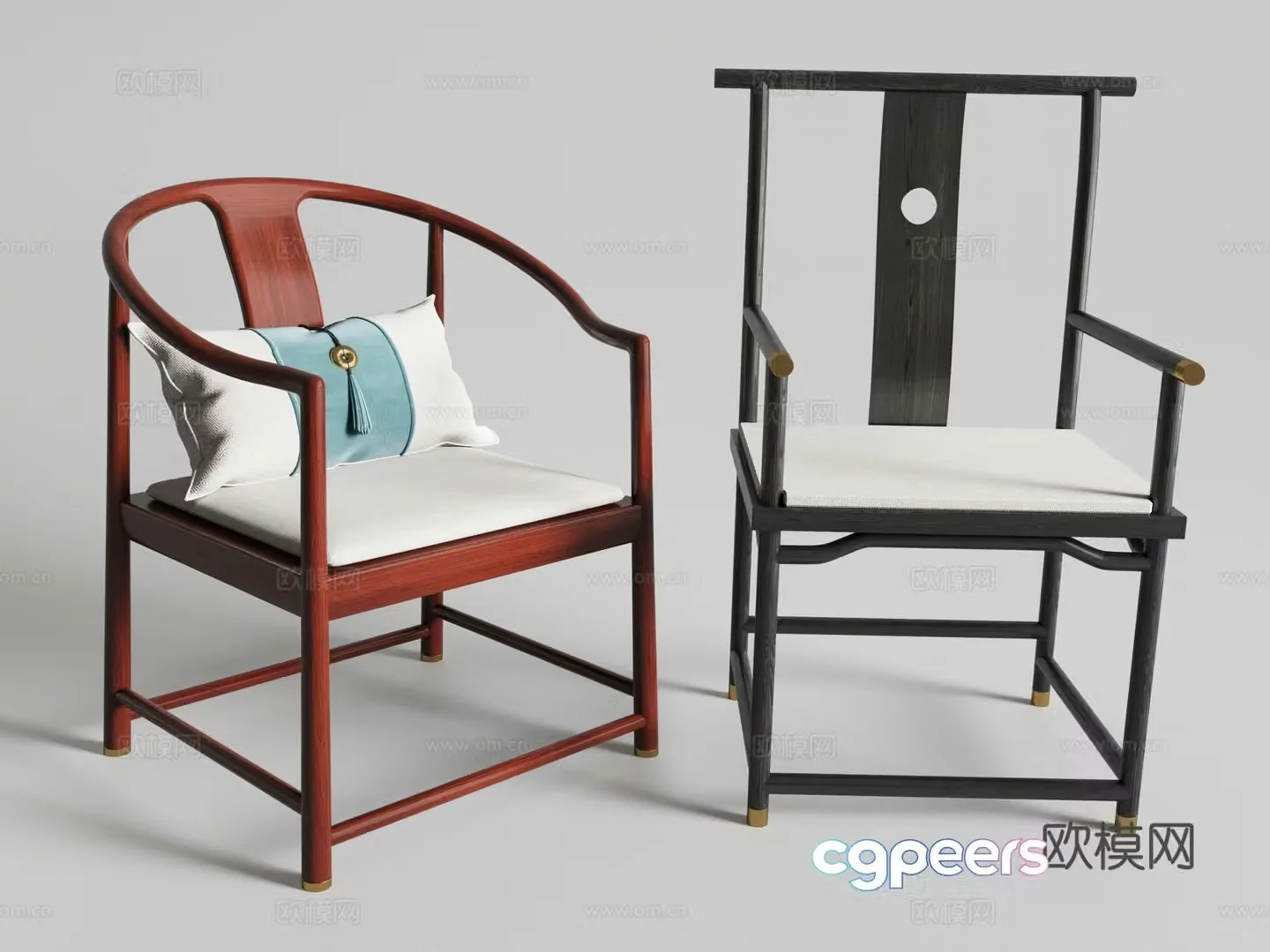 New Chinese chair 3d model