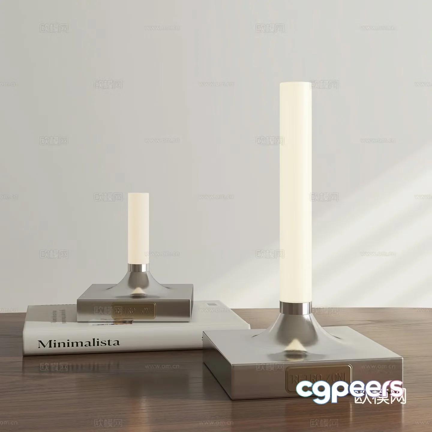 Modern desk lamp 3d model