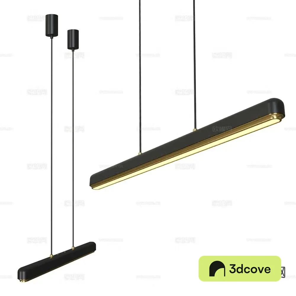 UMAGE long chandelier office chandelier