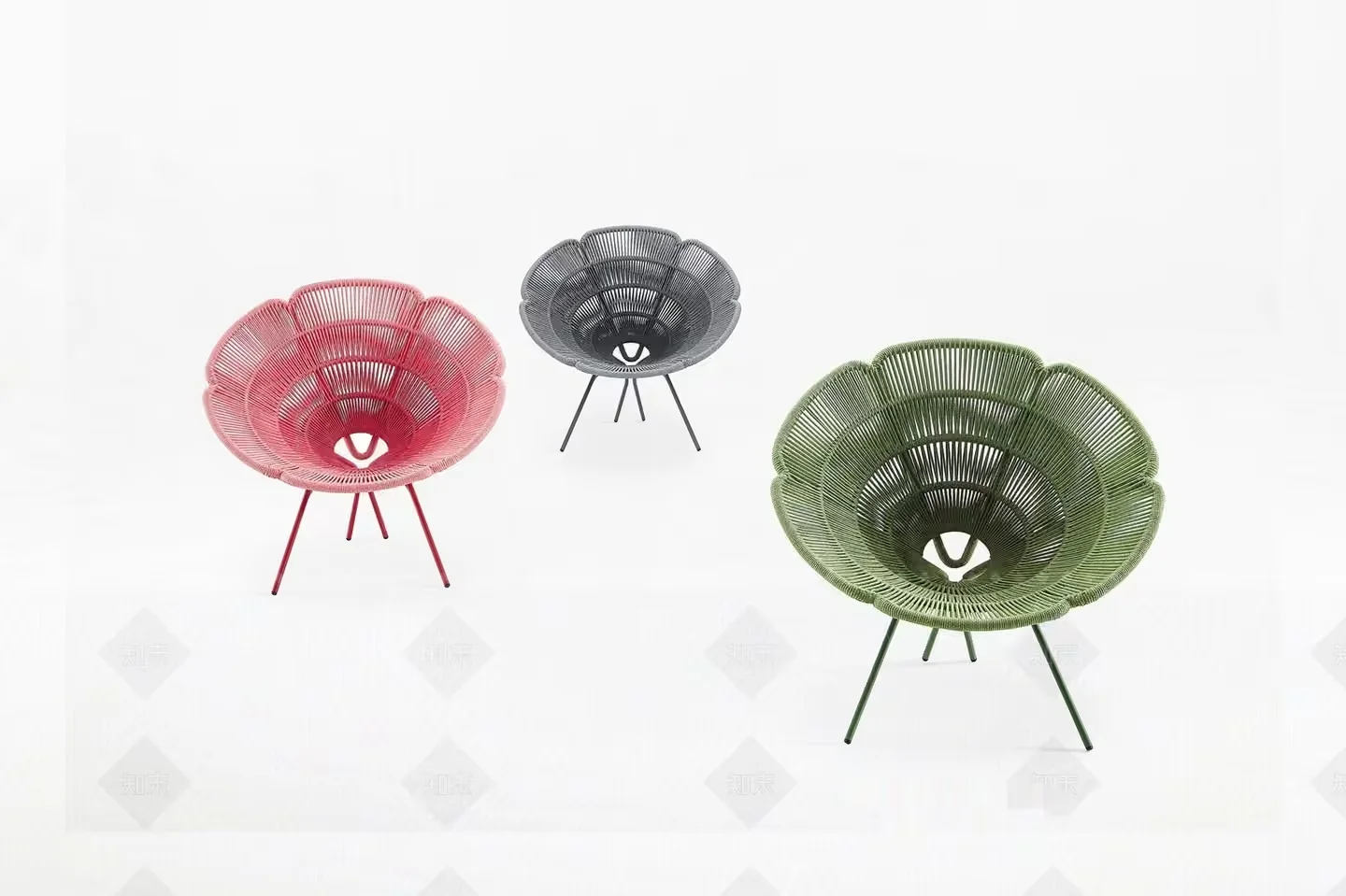 Modern Outdoor Chair 3D Model – 13058 – VRAY Render
