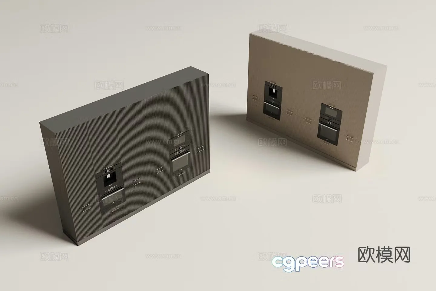 Modern cabinet 3d model