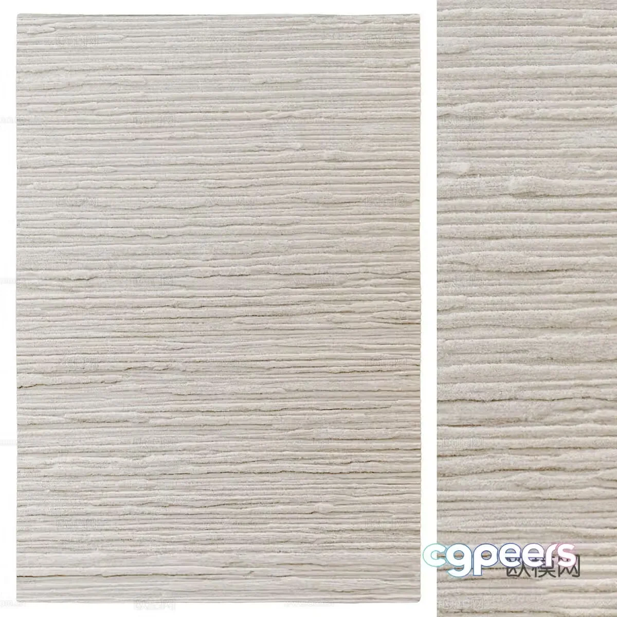 Simple carpet fabric carpet 3d model