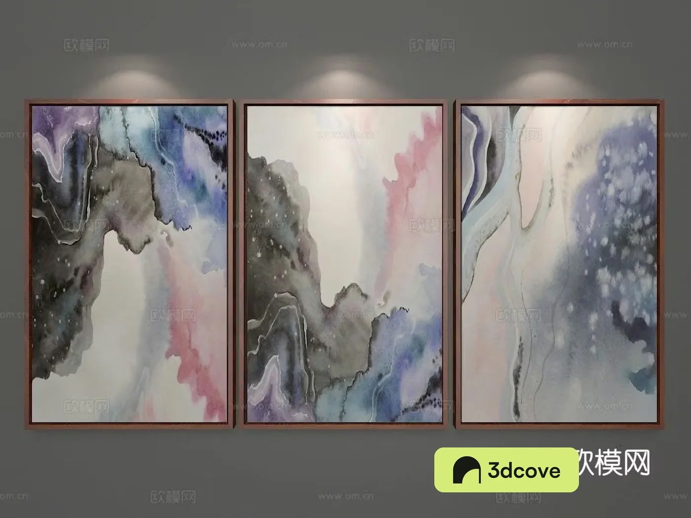 Decorative painting ink painting hanging painting