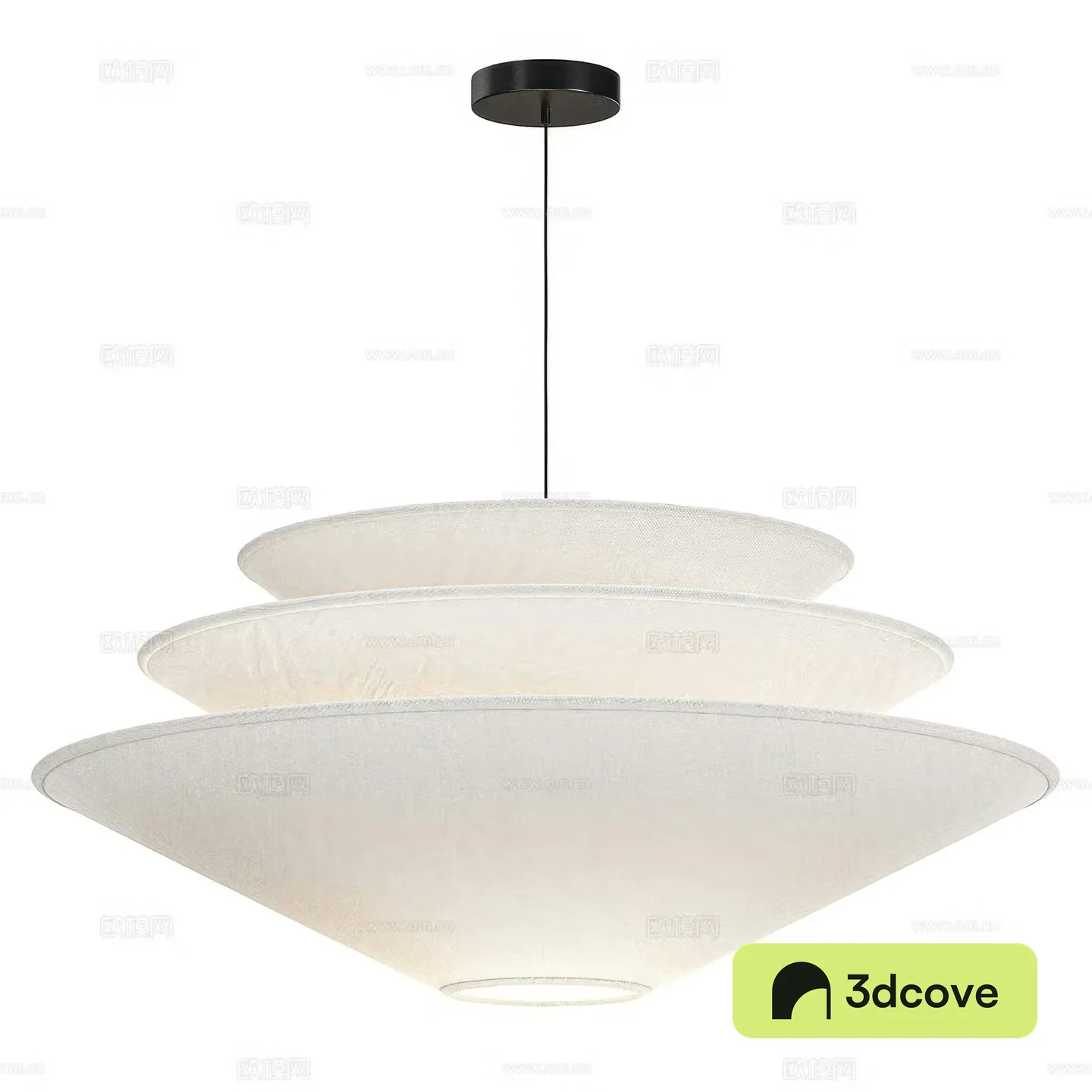 New Chinese style fabric chandelier