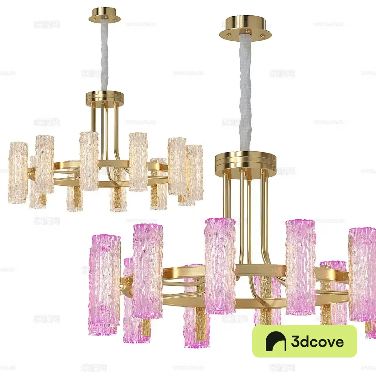 Modern light luxury Inverno crystal chandelier