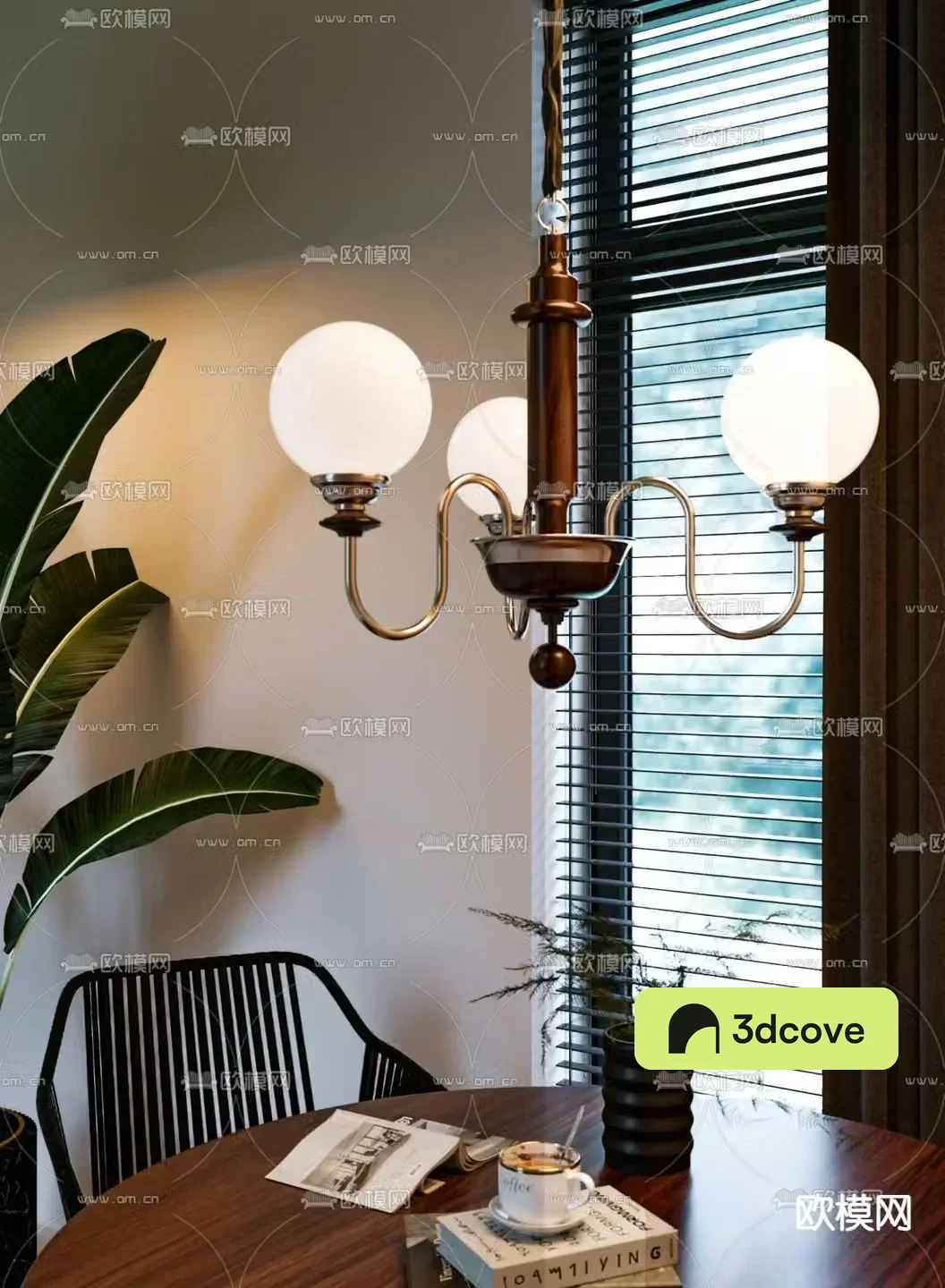 French multi-head chandelier Medieval style chandelier