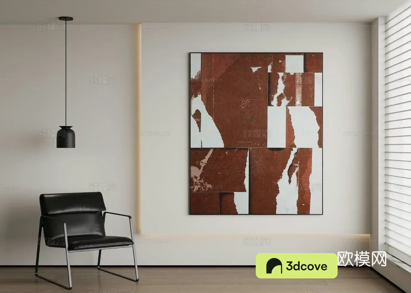 Modern abstract painting decorative painting