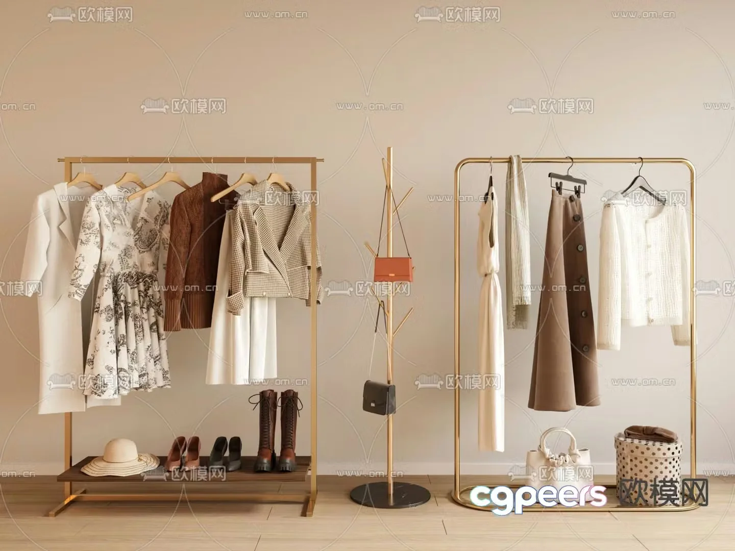 clothes hanger clothes hook 3d model