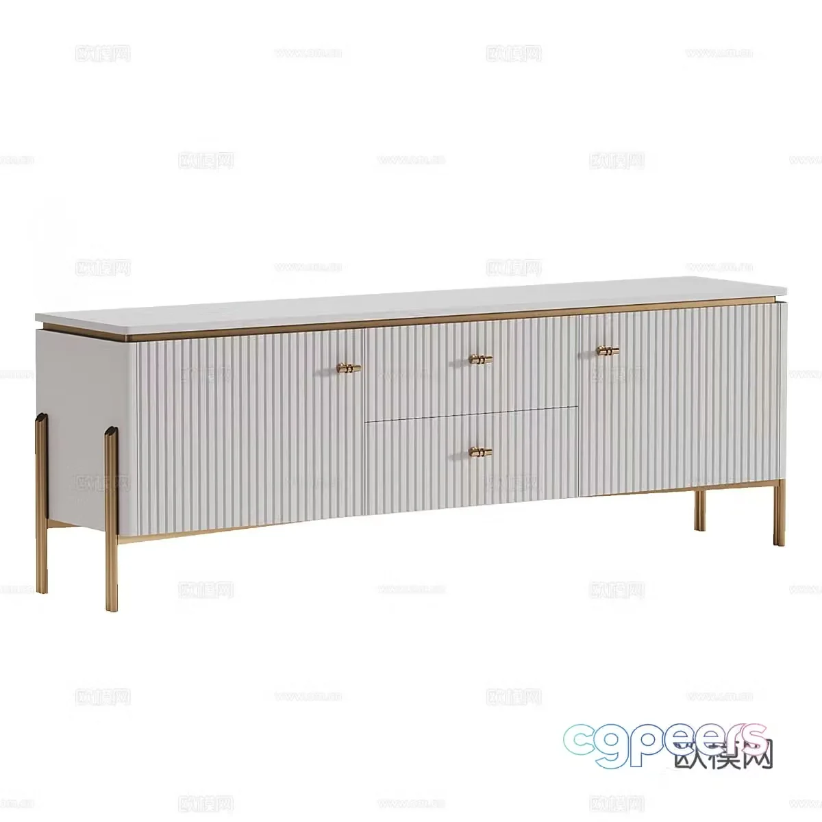 Modern simple TV cabinet TV cabinet Simple TV cabinet Living room TV cabinet 3D model