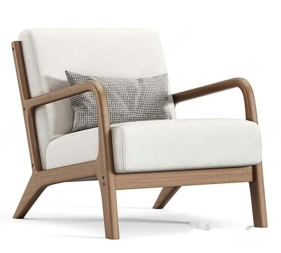 Wooden Armchair 3D Model – 17418 – VRAY Render
