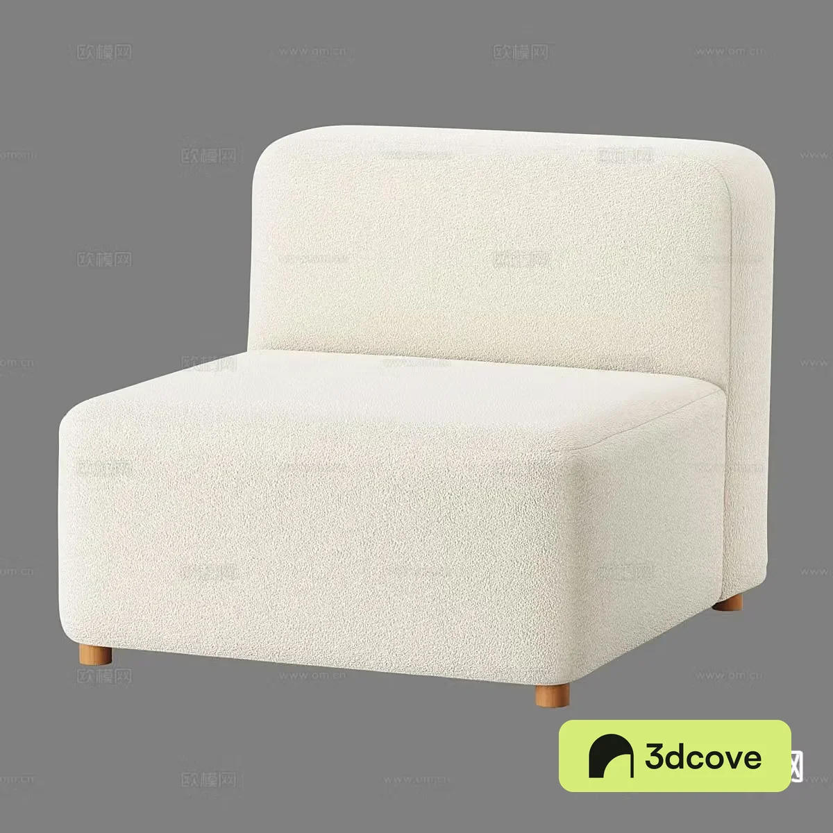 Modern single sofa leisure sofa
