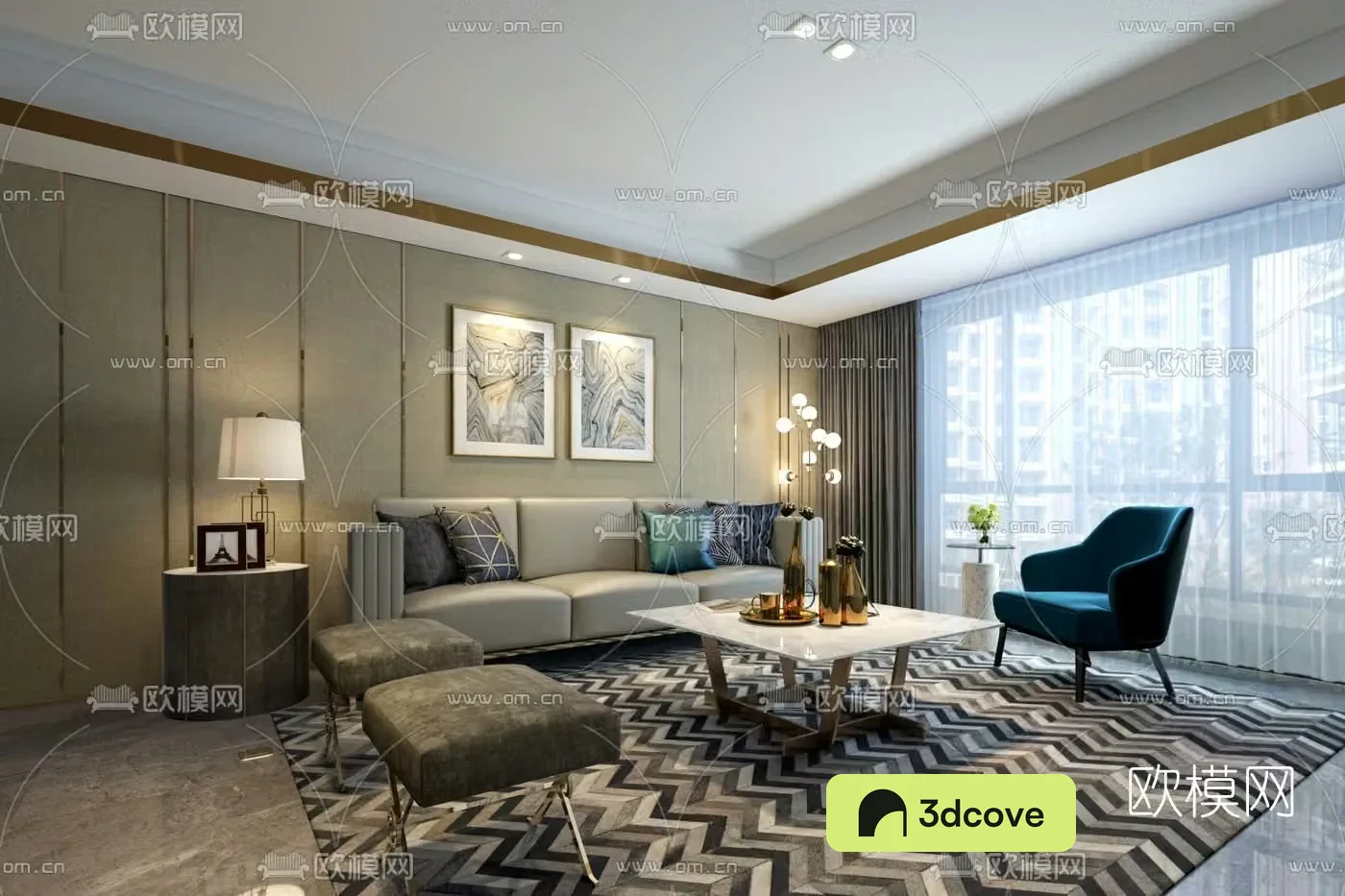 Force Design Modern Living Room