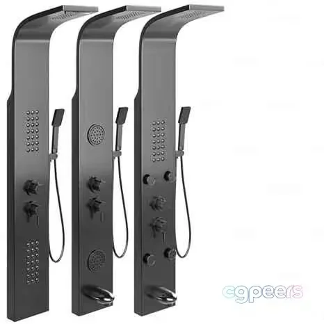 Two Modern Shower Panels 3D Model – 2374 – VRAY Render
